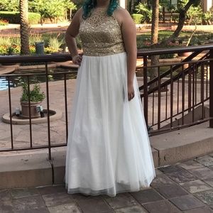 Poofy Prom dress from Dillards